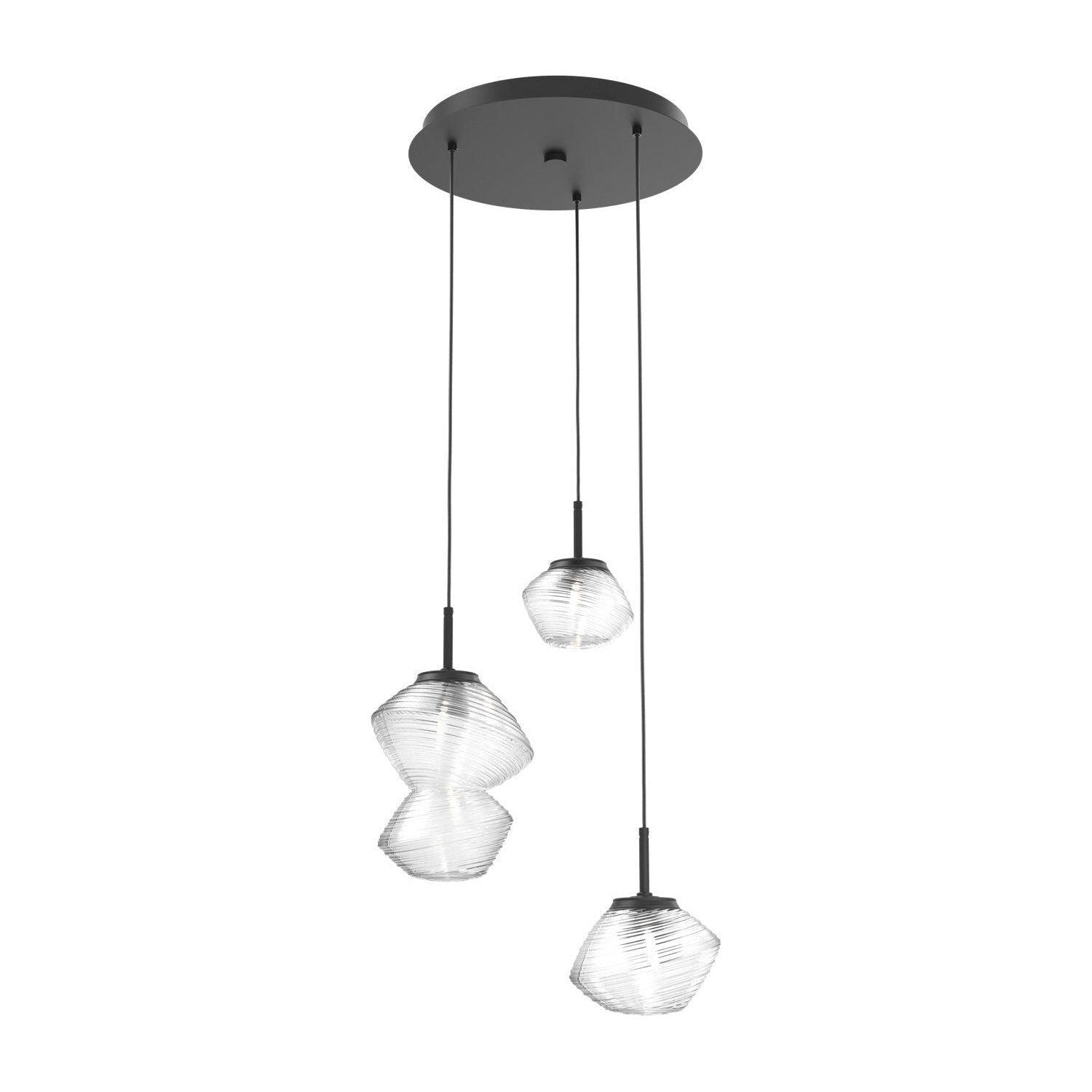 Hammerton Studio - Mesa 3 Light Multi-Light Pendant - CHB0089-03-MB-C-C01-L3 - Canada Light Shop
