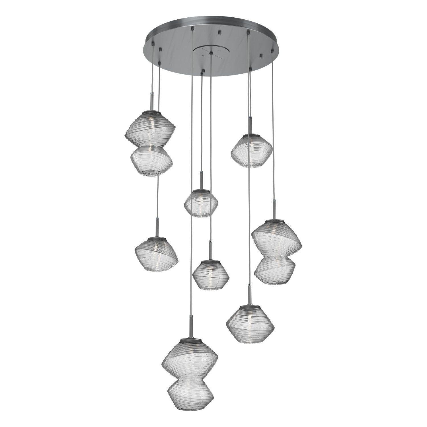 Hammerton Studio - Mesa 8 Light Multi-Light LED Pendant - CHB0089-08-GM-C-C01-L1 - Canada Light Shop