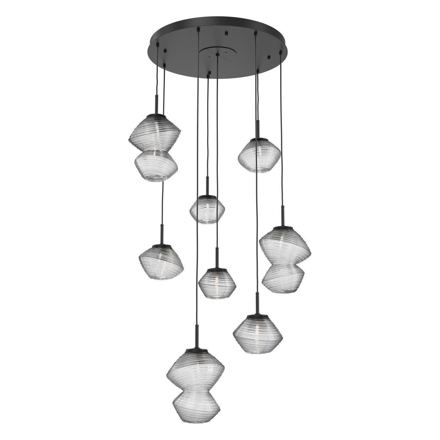 Hammerton Studio - Mesa 8 Light Multi-Light LED Pendant - CHB0089-08-MB-C-C01-L3 - Canada Light Shop