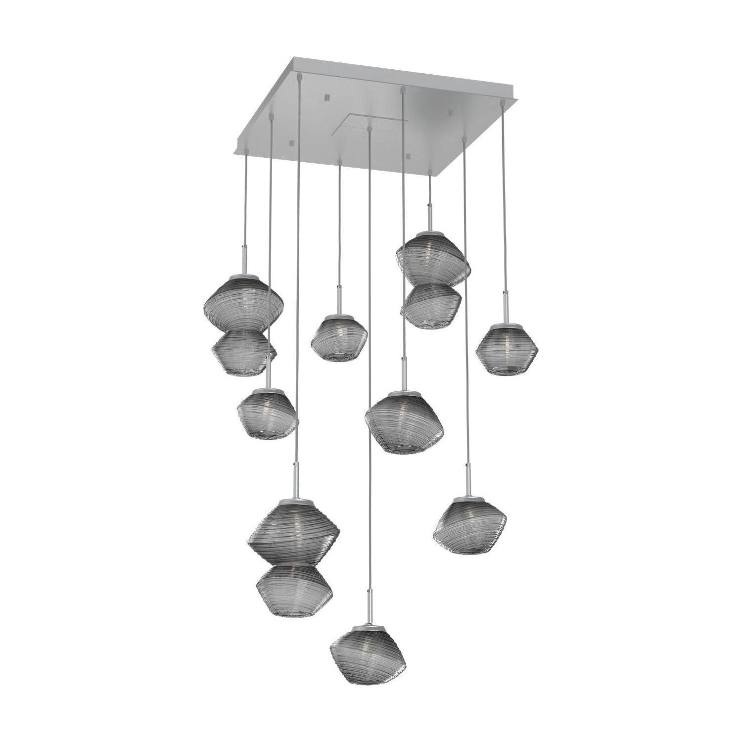 Hammerton Studio - Mesa Square 9 Light Multi-Light Pendant - CHB0089-09-CS-S-C01-L1 - Canada Light Shop