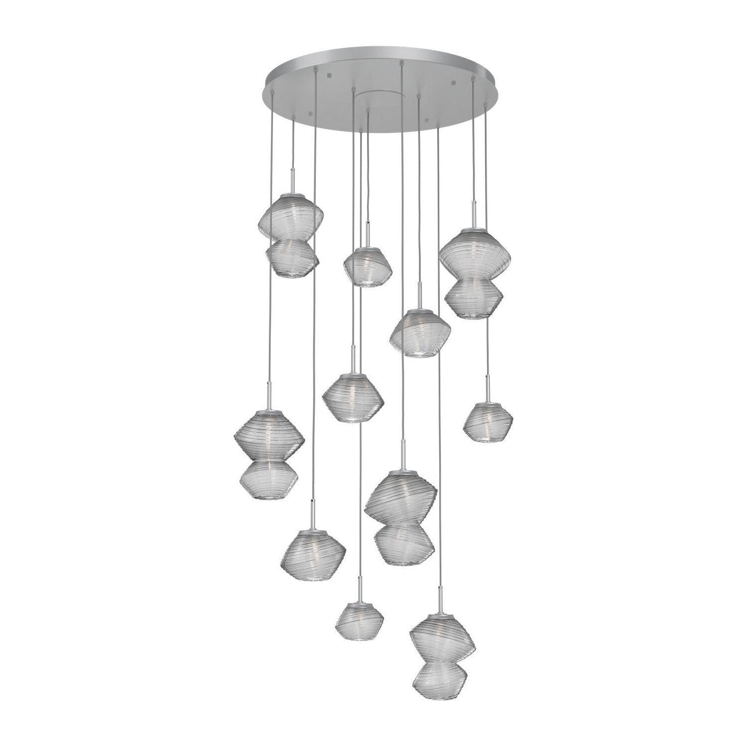 Hammerton Studio - Mesa 11 Light Multi-Light LED Pendant - CHB0089-11-CS-C-C01-L1 - Canada Light Shop