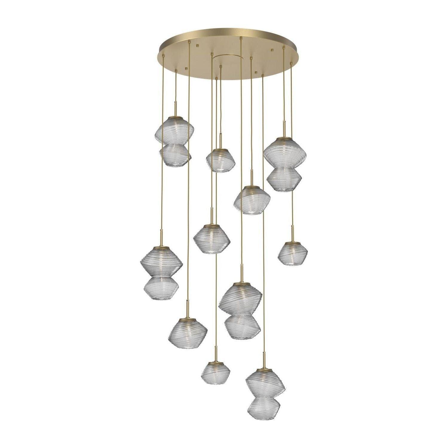 Hammerton Studio - Mesa 11 Light Multi-Light LED Pendant - CHB0089-11-GB-C-C01-L1 - Canada Light Shop