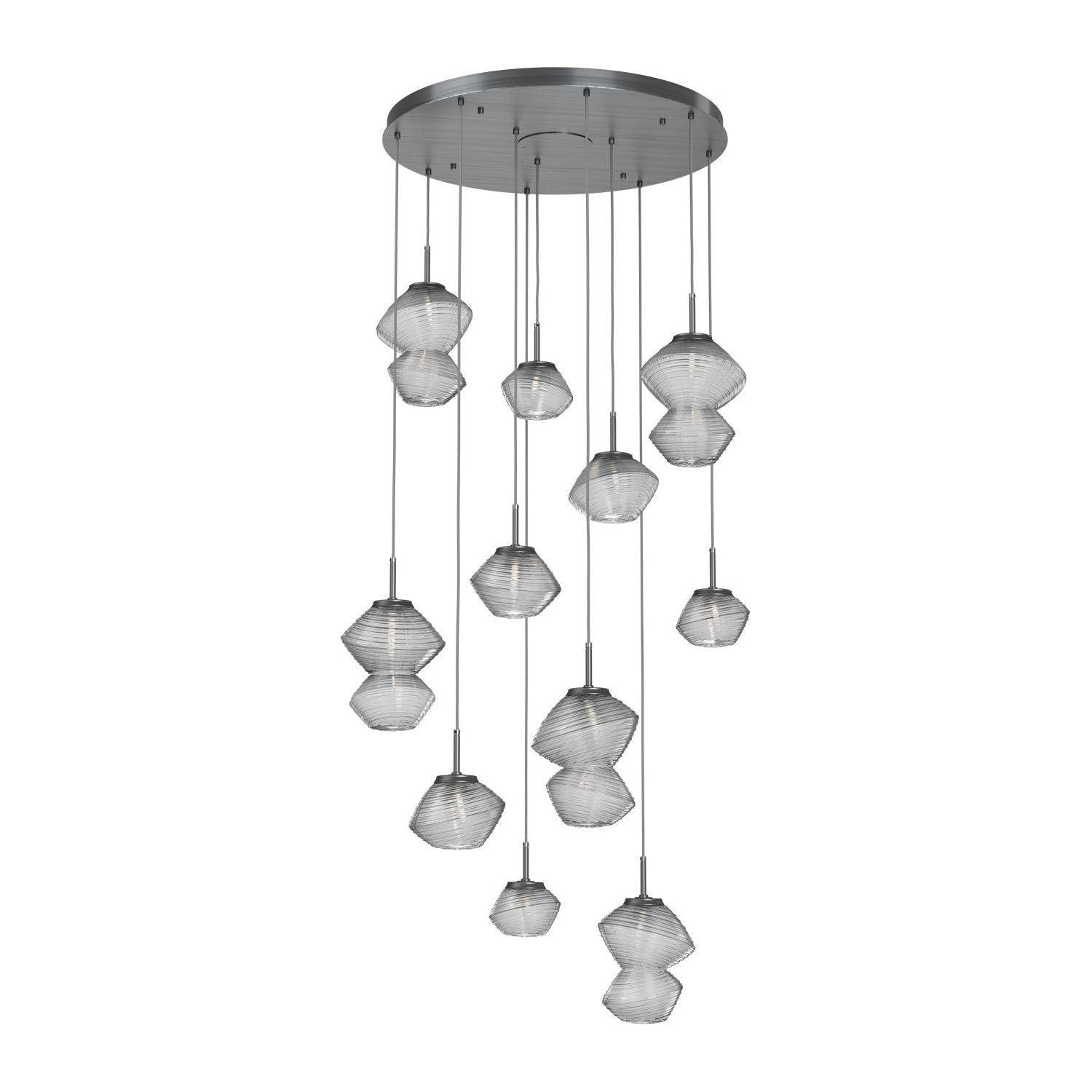 Hammerton Studio - Mesa 11 Light Multi-Light LED Pendant - CHB0089-11-GM-C-C01-L1 - Canada Light Shop