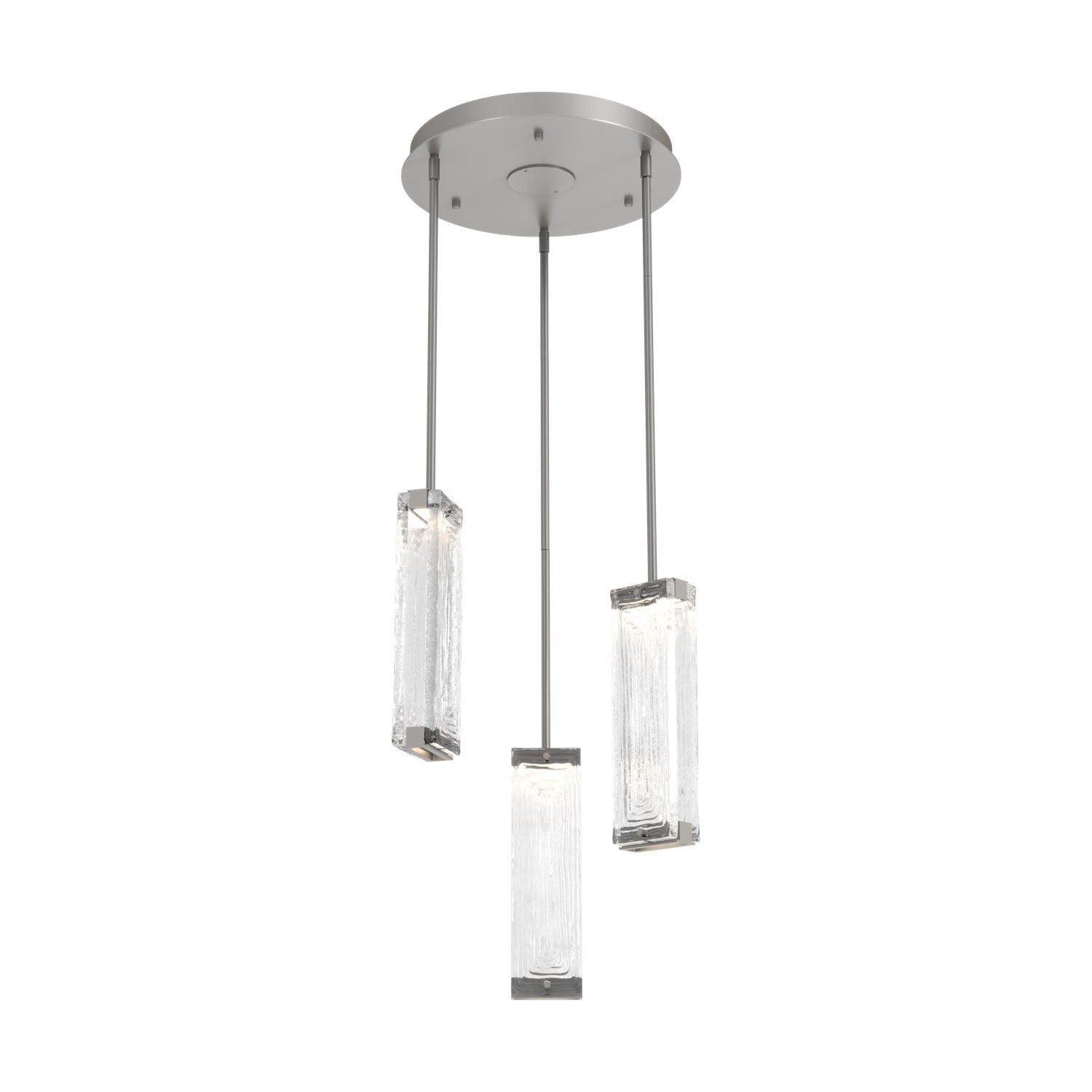 Hammerton Studio - Tabulo LED Multi-Light Pendant - CHB0090-03-BS-TL-001-L3 - Canada Light Shop