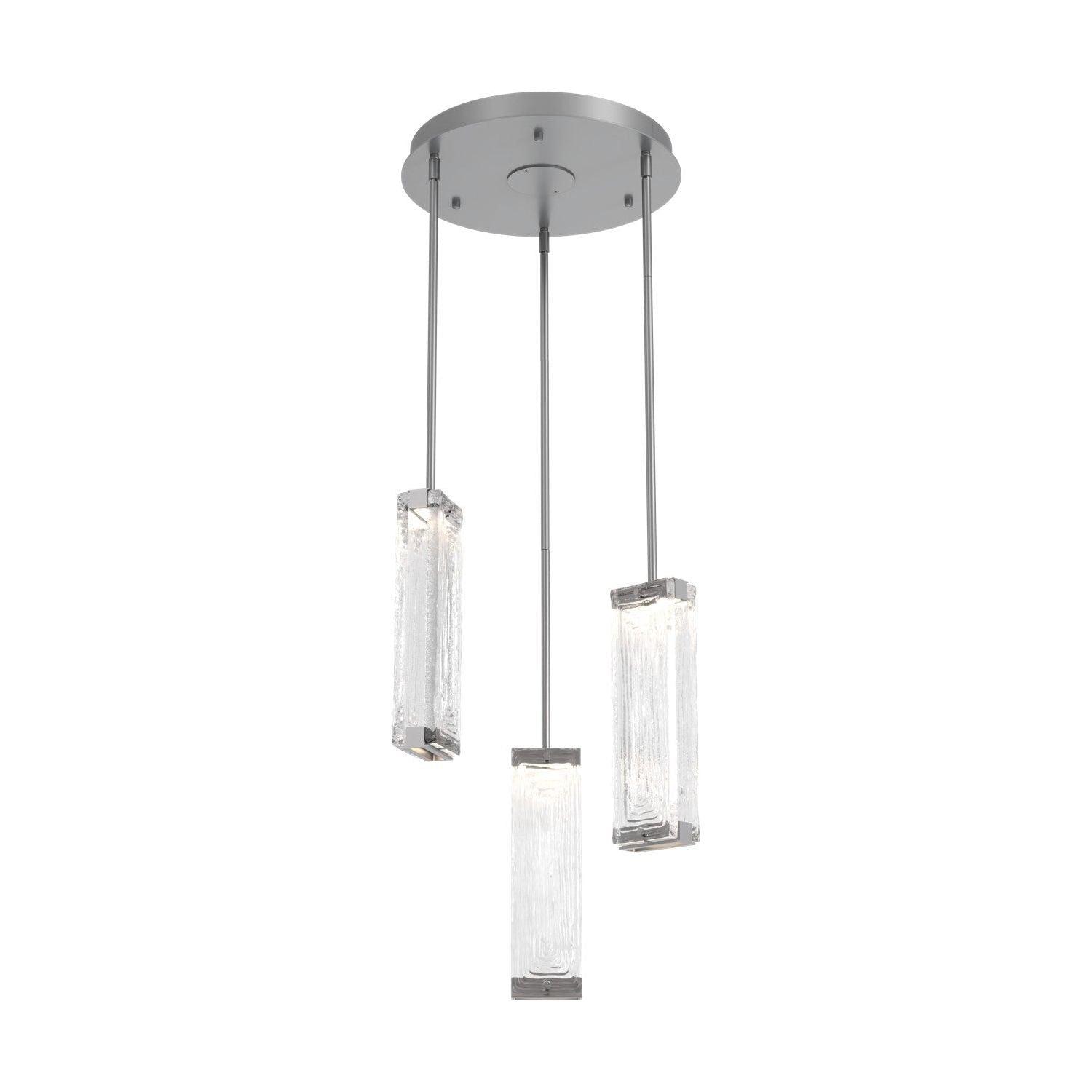 Hammerton Studio - Tabulo LED Multi-Light Pendant - CHB0090-03-CS-TL-001-L3 - Canada Light Shop