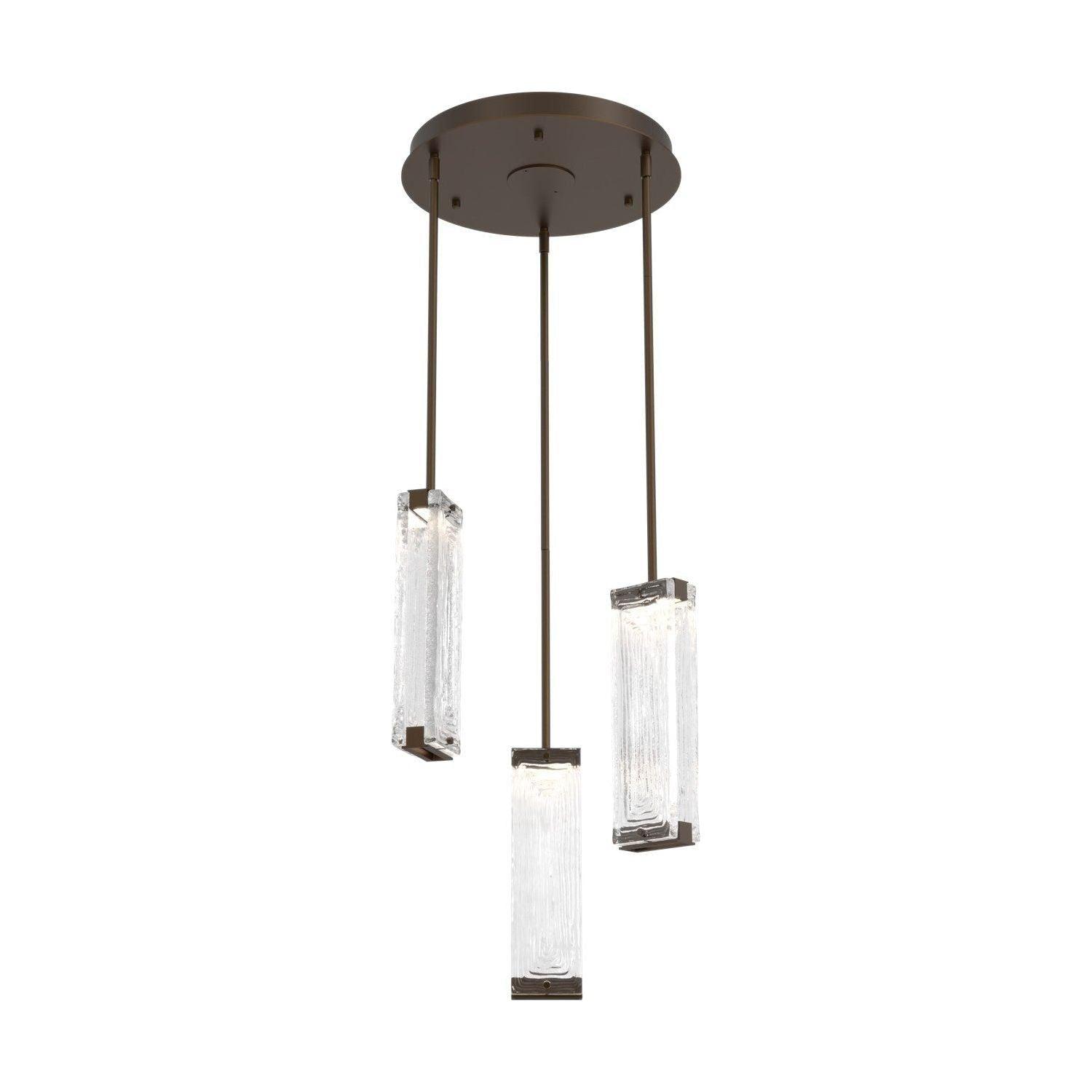 Hammerton Studio - Tabulo LED Multi-Light Pendant - CHB0090-03-FB-TL-001-L1 - Canada Light Shop