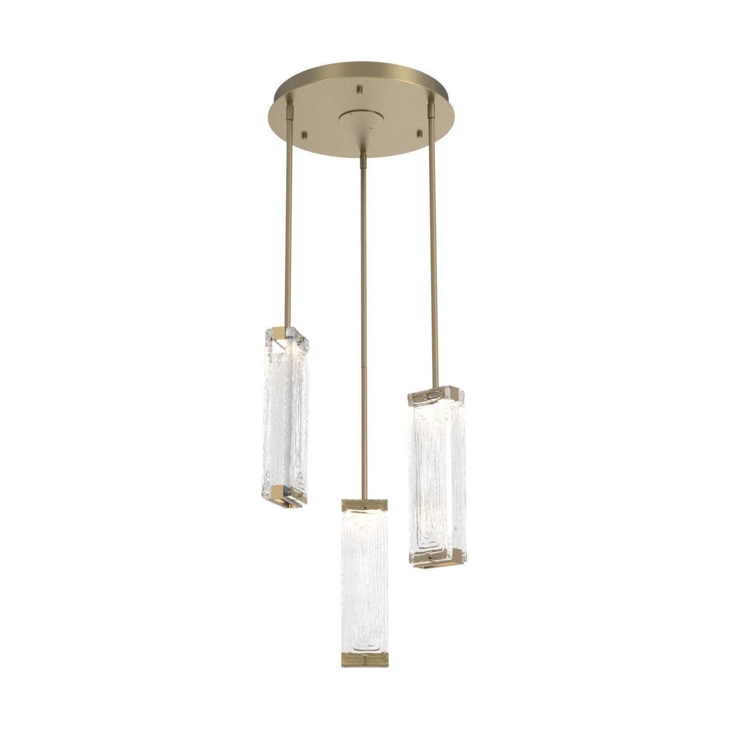 Hammerton Studio - Tabulo LED Multi-Light Pendant - CHB0090-03-GB-TL-001-L3 - Canada Light Shop