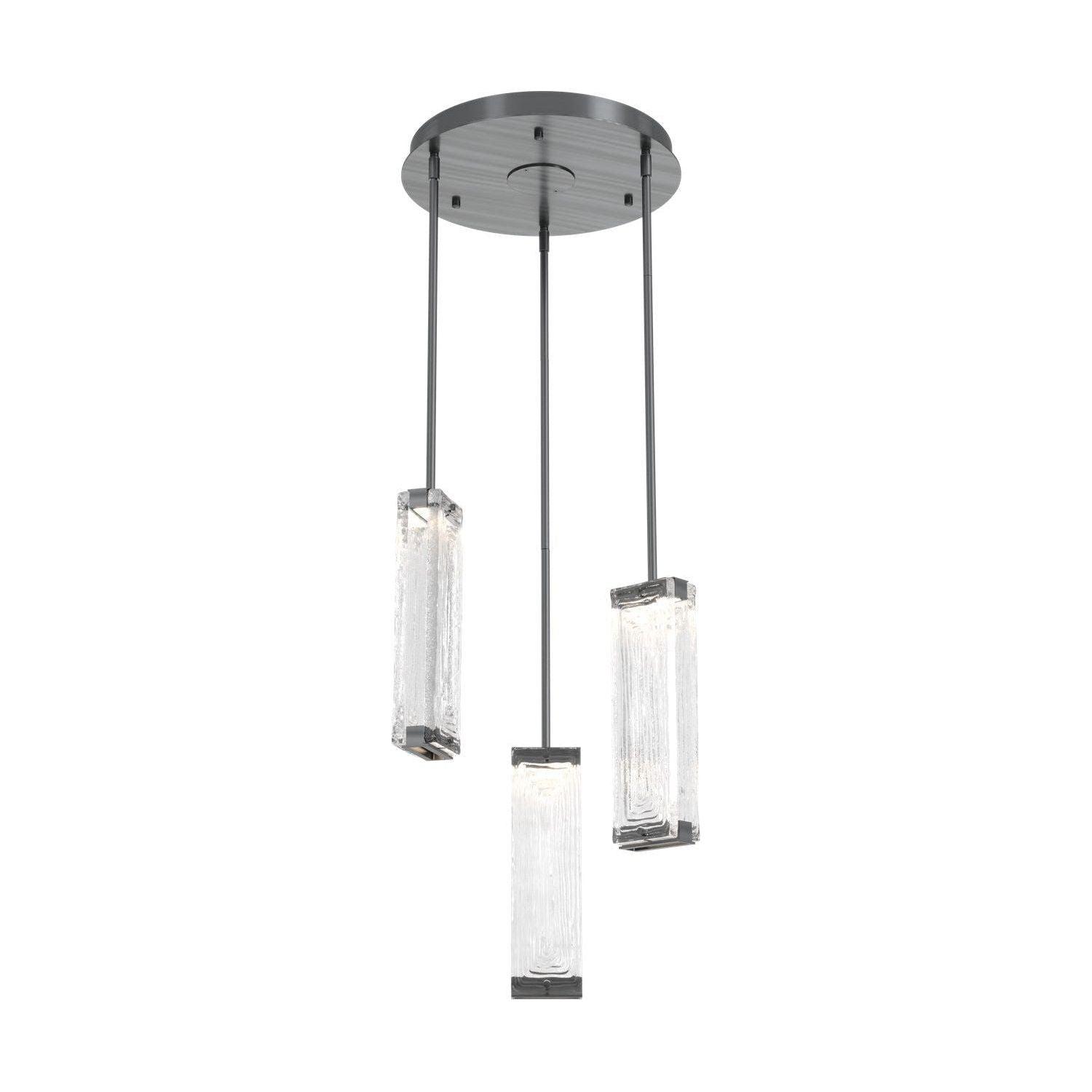 Hammerton Studio - Tabulo LED Multi-Light Pendant - CHB0090-03-GM-TL-001-L1 - Canada Light Shop