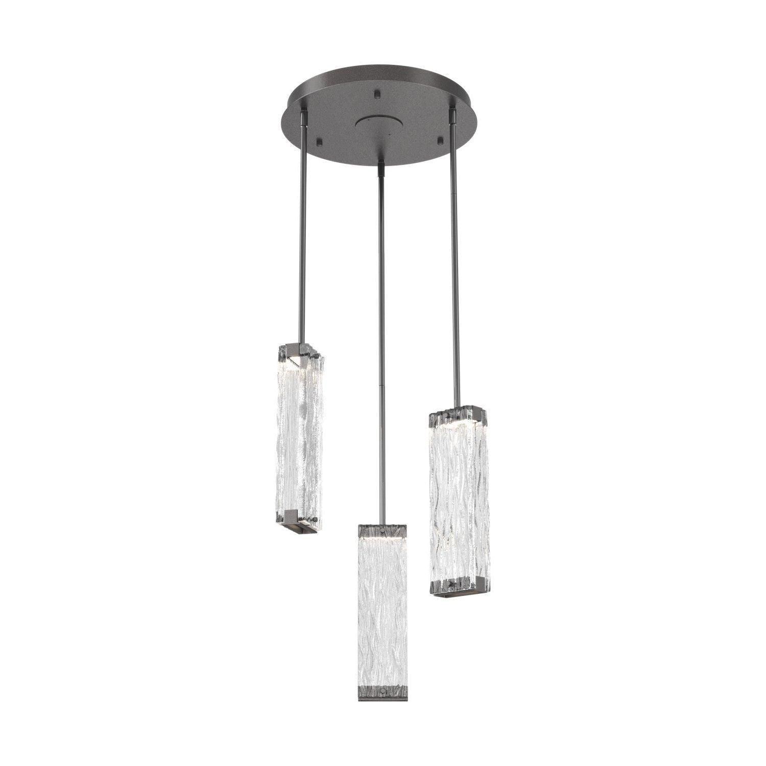Hammerton Studio - Tabulo LED Multi-Light Pendant - CHB0090-03-GP-TT-001-L1 - Canada Light Shop