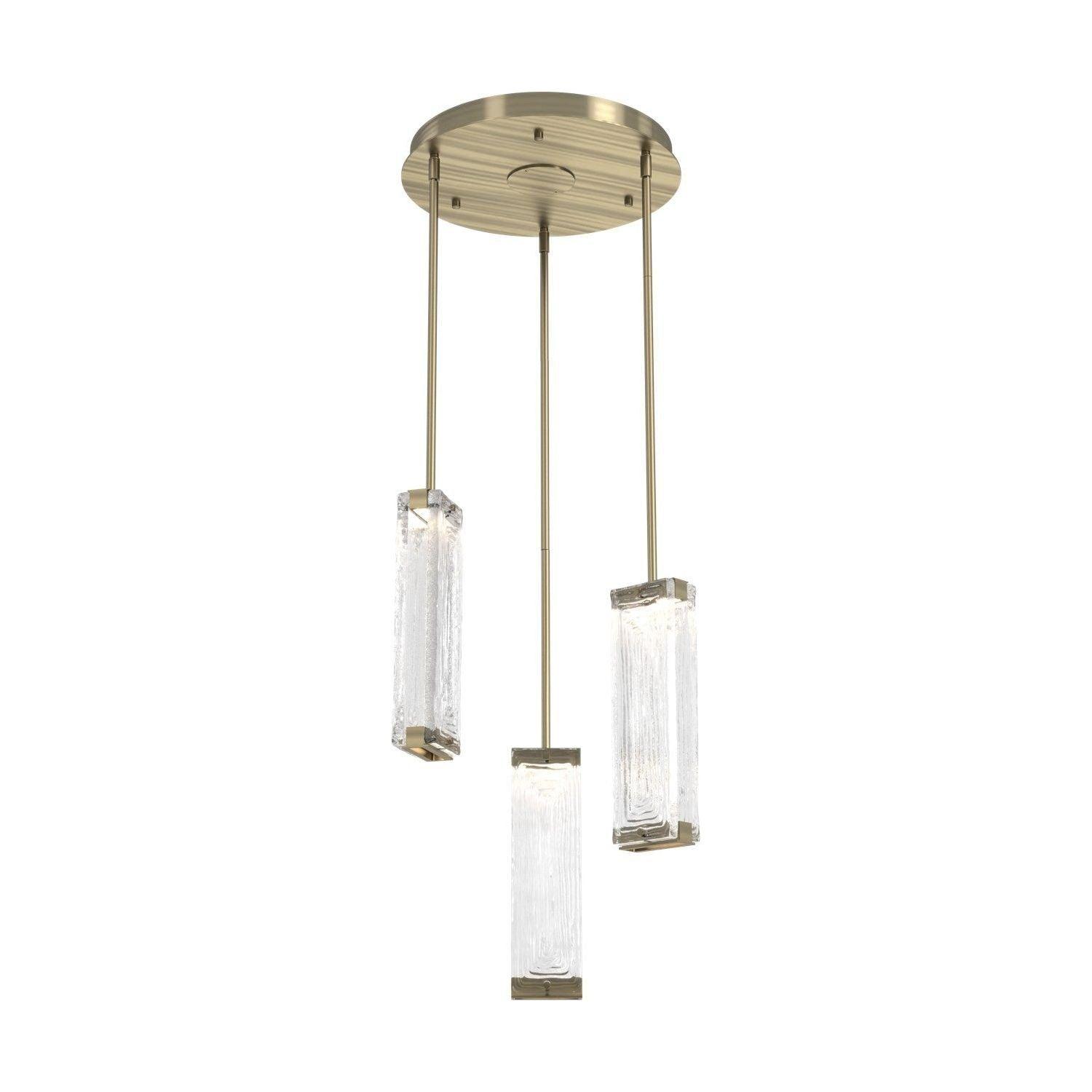 Hammerton Studio - Tabulo LED Multi-Light Pendant - CHB0090-03-HB-TL-001-L3 - Canada Light Shop