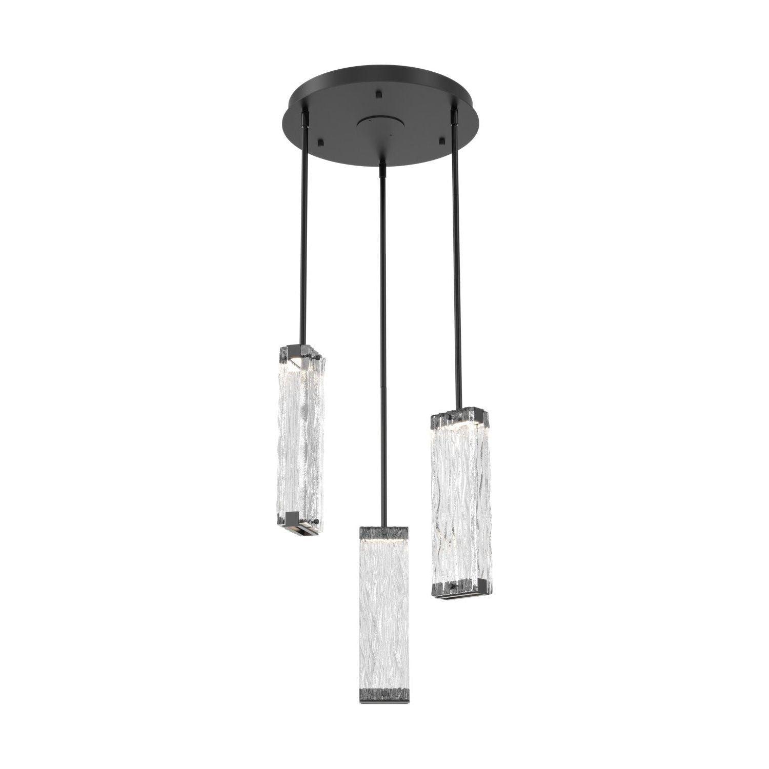 Hammerton Studio - Tabulo LED Multi-Light Pendant - CHB0090-03-MB-TT-001-L3 - Canada Light Shop
