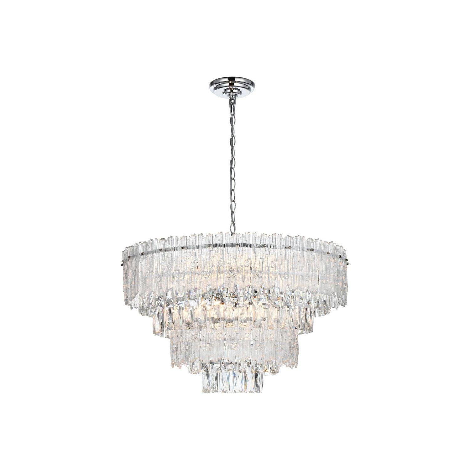 Elegant Lighting - Emilia Chandelier - 1780D25C - Canada Light Shop