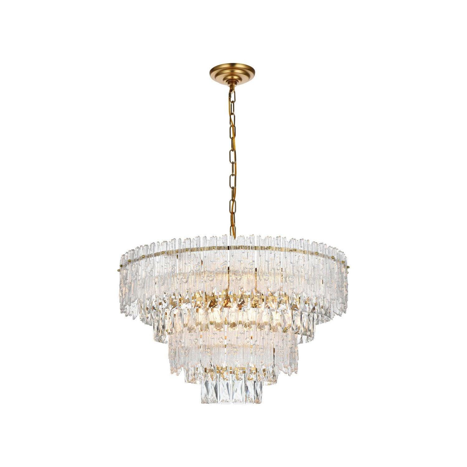 Elegant Lighting - Emilia Chandelier - 1780D25SG - Canada Light Shop