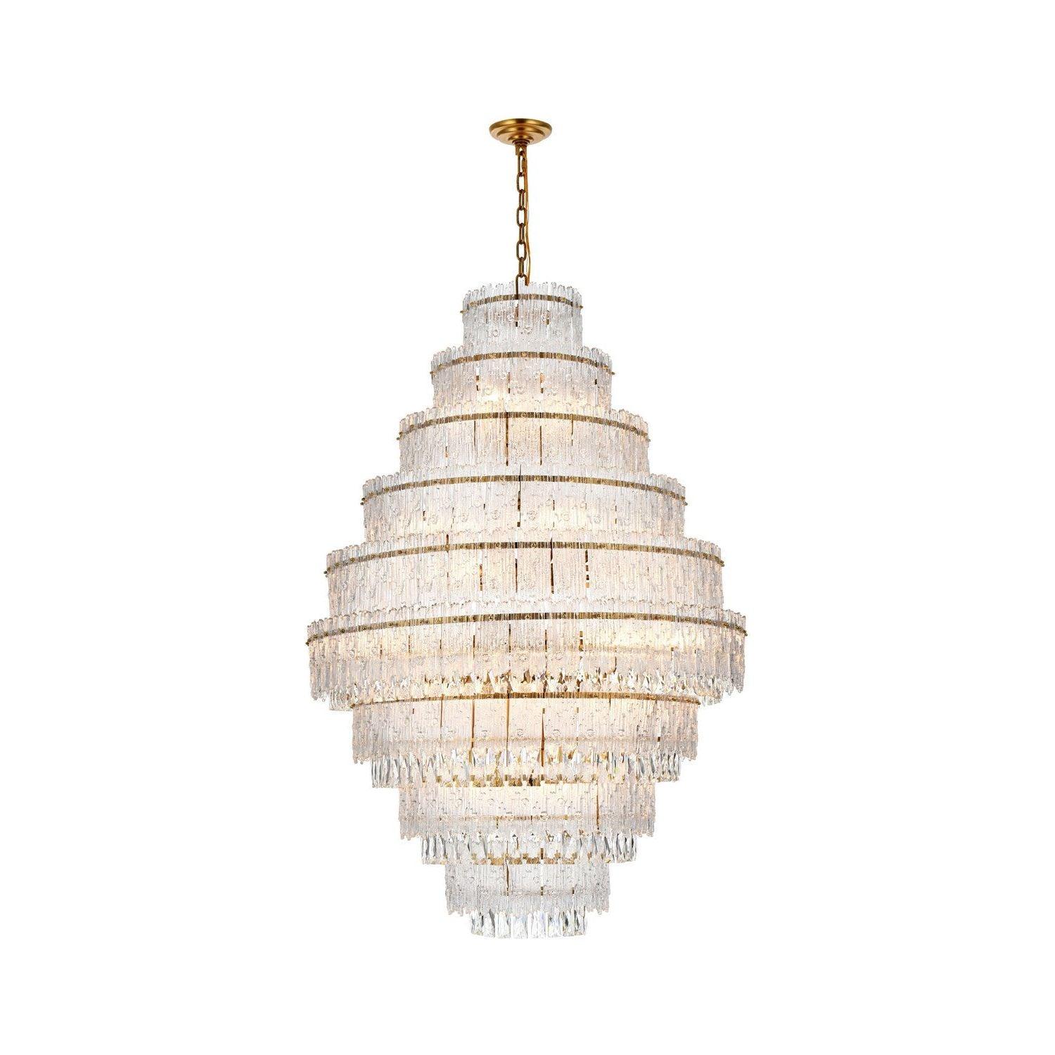Elegant Lighting - Emilia Chandelier - 1780D36SG - Canada Light Shop
