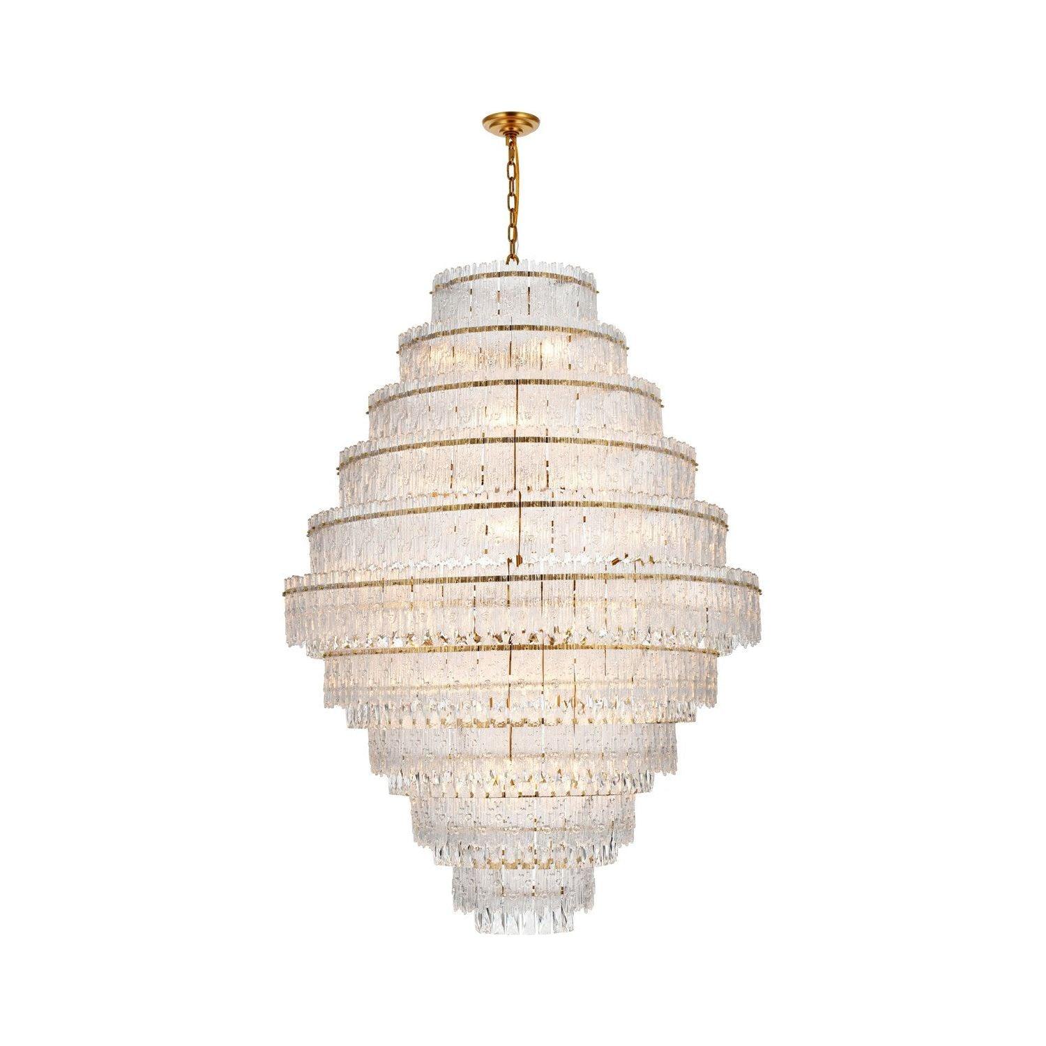 Elegant Lighting - Emilia Chandelier - 1780D42SG - Canada Light Shop