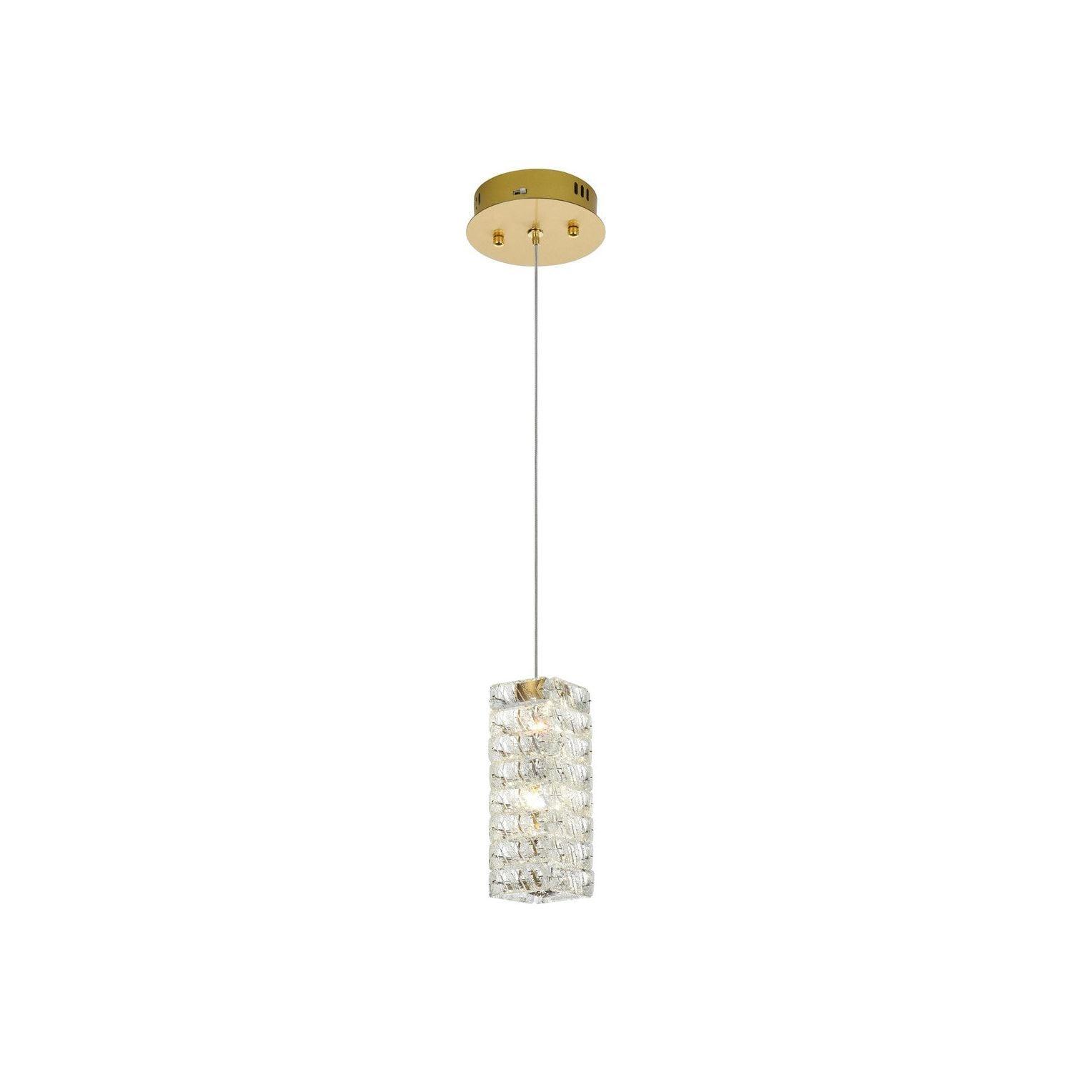 Elegant Lighting - Aston LED Pendant - 3680D1SG - Canada Light Shop