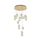 Elegant Lighting - Aston LED Multi-Light Pendant - 3680D28SG - Canada Light Shop