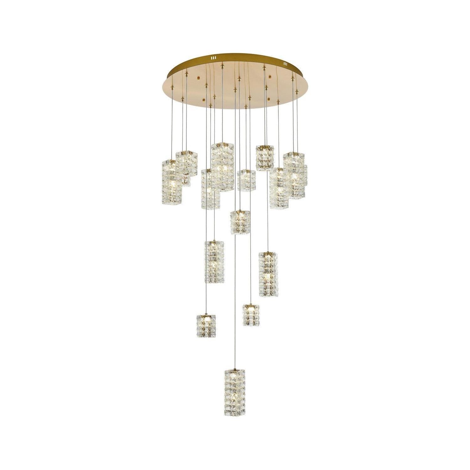 Elegant Lighting - Aston LED Multi-Light Pendant - 3680D32SG - Canada Light Shop