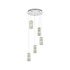 Elegant Lighting - Aston LED Multi-Light Pendant - 3680D5RC - Canada Light Shop
