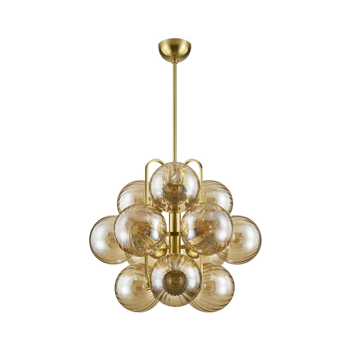 Corbett Lighting Canada - 476-34-VPB - 12 Light Chandelier - Cronus - Vintage Polished Brass