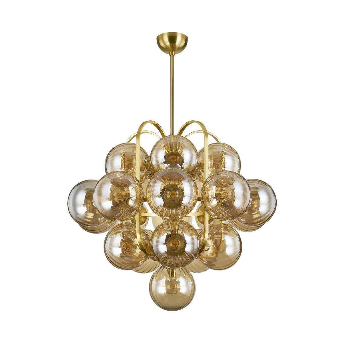 Corbett Lighting Canada - 476-45-VPB - 21 Light Chandelier - Cronus - Vintage Polished Brass