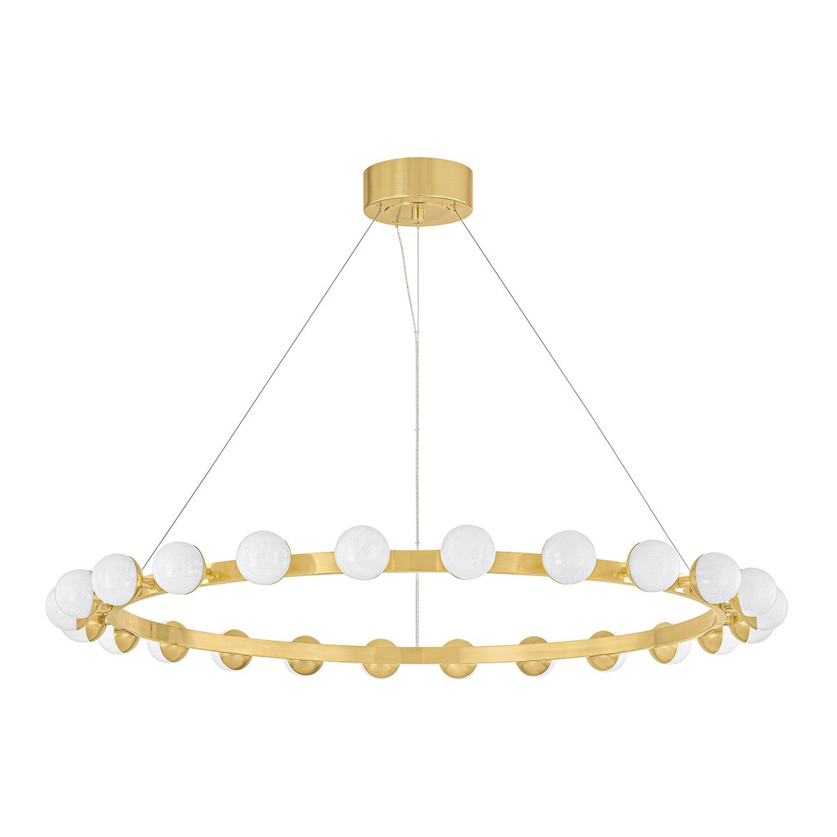 Corbett Lighting Canada - 484-45-VB - LED Chandelier - Linus - Vintage Brass