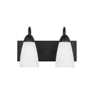 Generation Lighting Canada - 4420202EN3-112 - Two Light Wall / Bath - Seville - Midnight Black