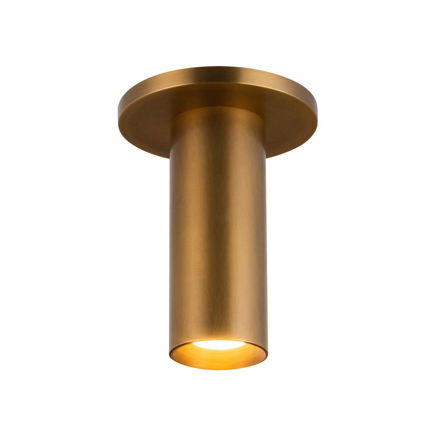 Kuzco Canada - SF90406-VB-UNV - LED Semi Flush Mount - Mason - Vintage Brass