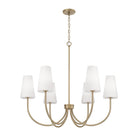 Capital Lighting - 455261AD-550 - Six Light Chandelier - Averitt - Aged Brass