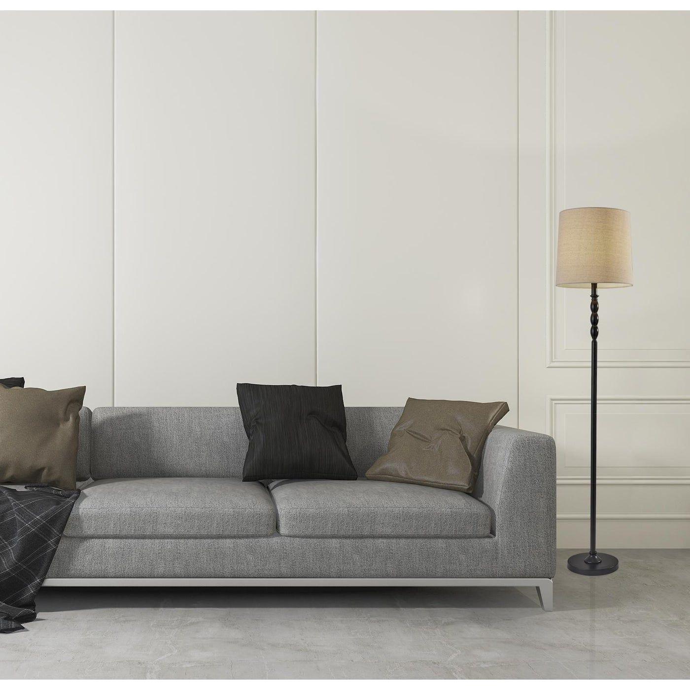 Adesso Home - William Floor Lamp - 1571-01 - Canada Light Shop