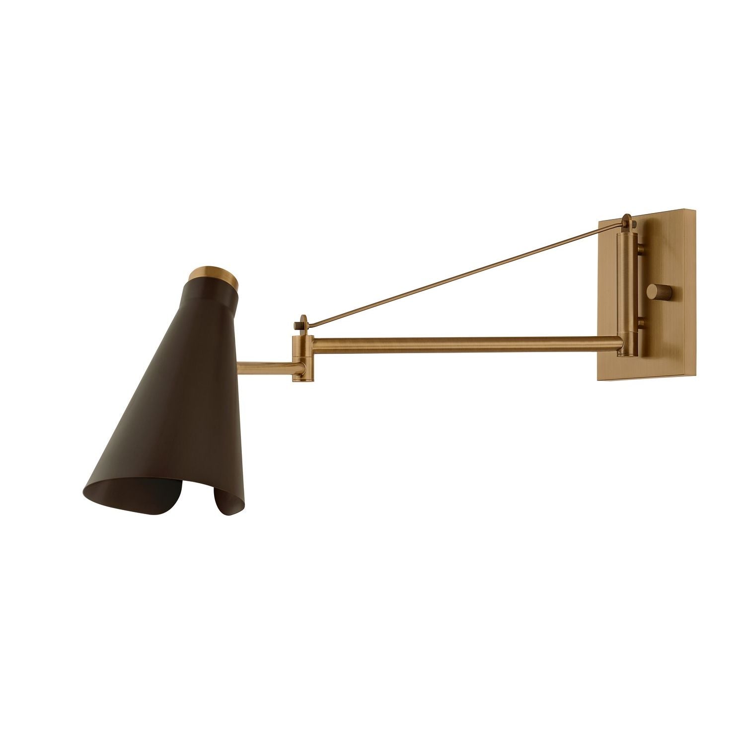 Troy Lighting Canada - B4314-PBR/BRZ - One Light Wall Sconce - Andersen - Patina Brass/Bronze