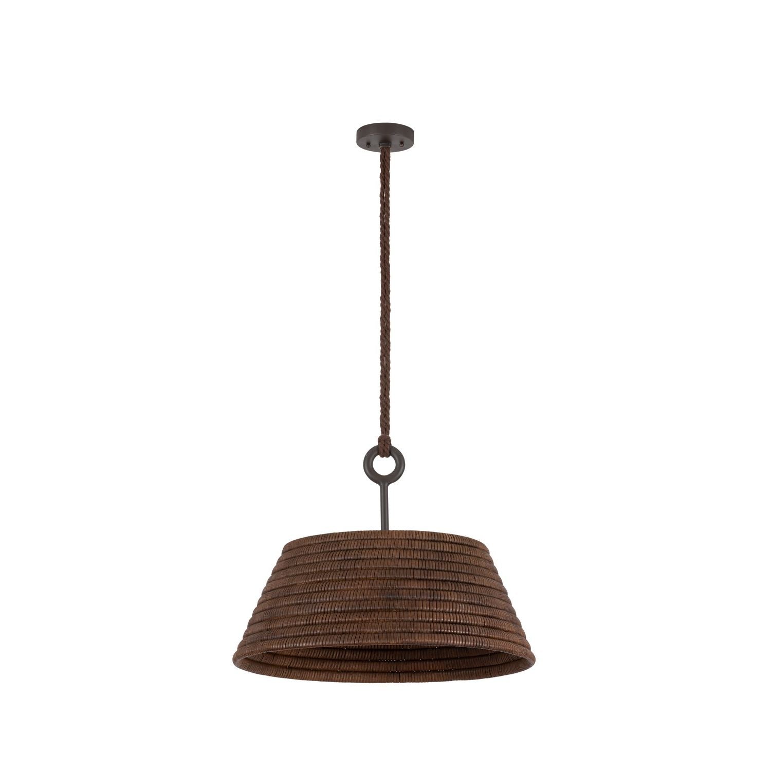 Troy Lighting Canada - F2824-TBZH - One Light Pendant - Sequoia - Textured Bronze W/ Highlight