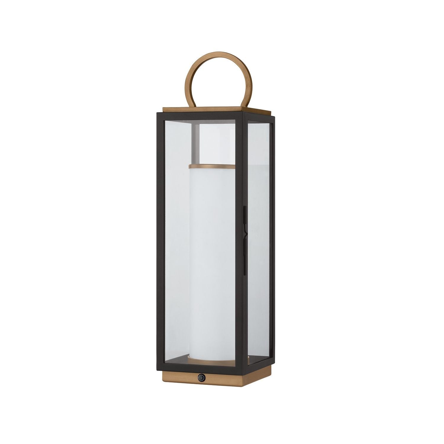 Troy Lighting Canada - RTL6723-PBR/TBK - LED Table Lamp - Gareth - Patina Brass/Textured Black