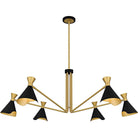 Quoizel - Arden Chandelier - ADN5052MBK - Canada Light Shop