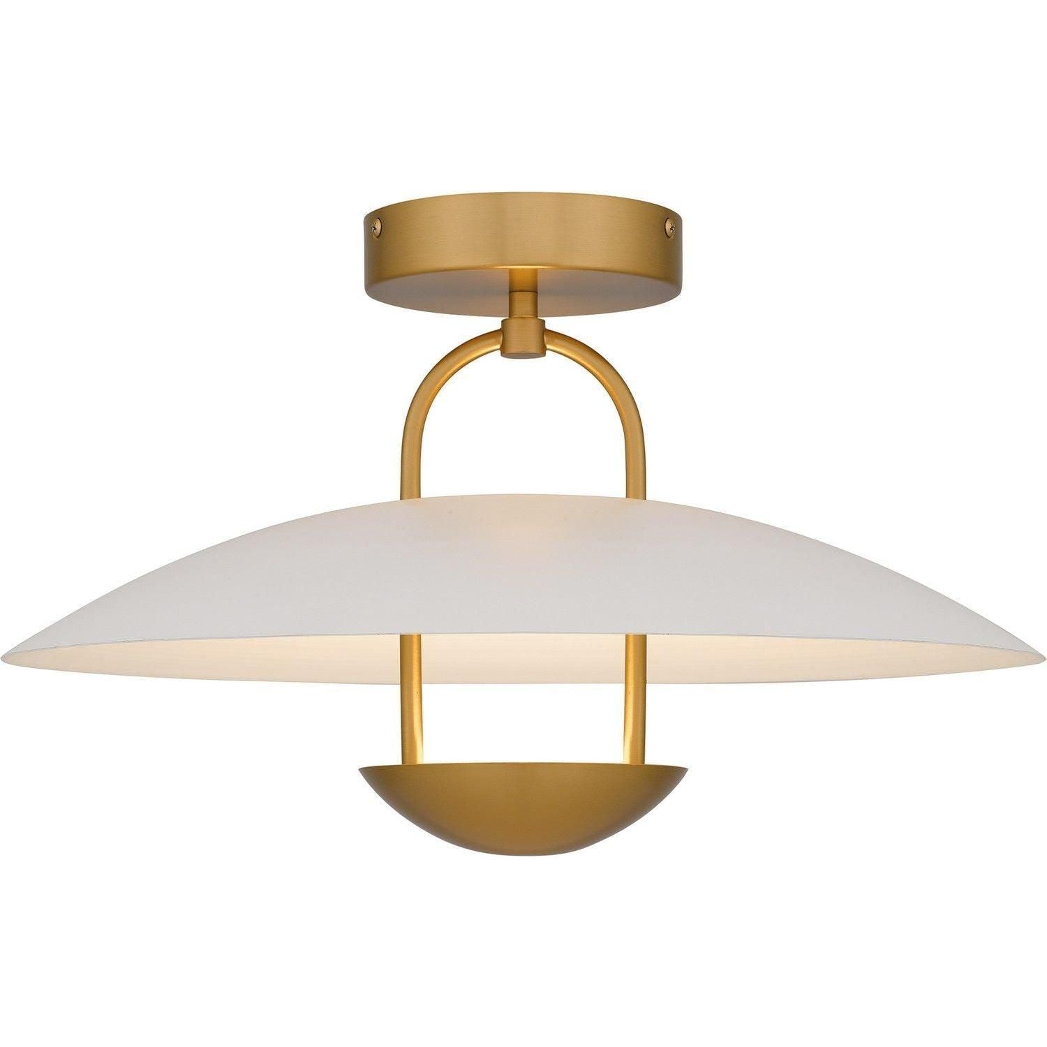 Quoizel - Bingham LED Semi-Flush Mount - BIN1718BRG - Canada Light Shop