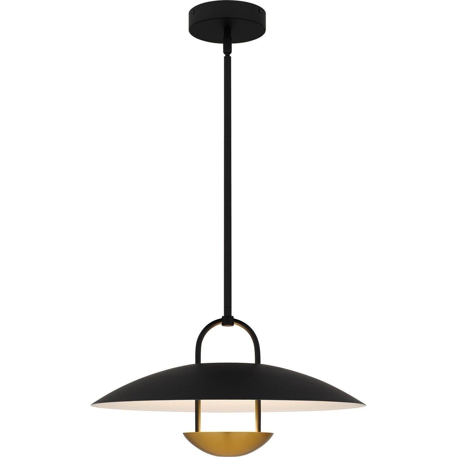 Quoizel - Bingham LED Pendant - BIN2818MBK - Canada Light Shop