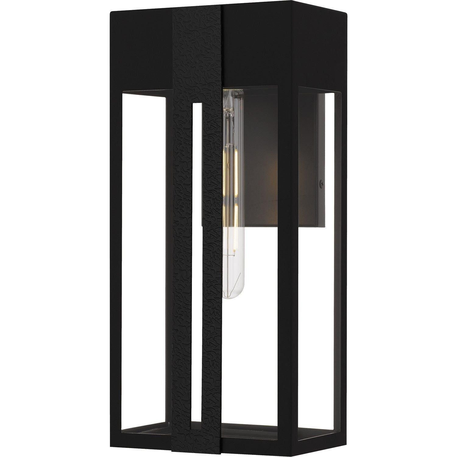 Quoizel - Boswell Outdoor Wall Lantern - BSW8407MBK - Canada Light Shop