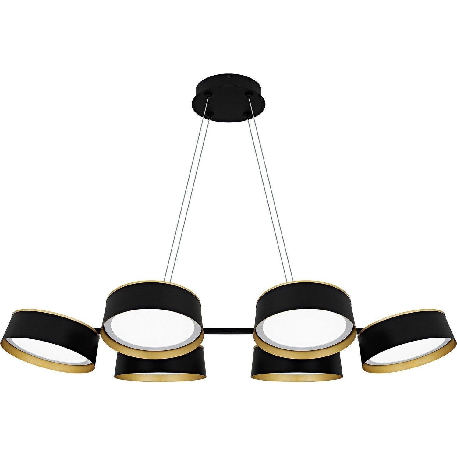 Quoizel - Byrnes LED Linear Chandelier - BYS640MBK - Canada Light Shop