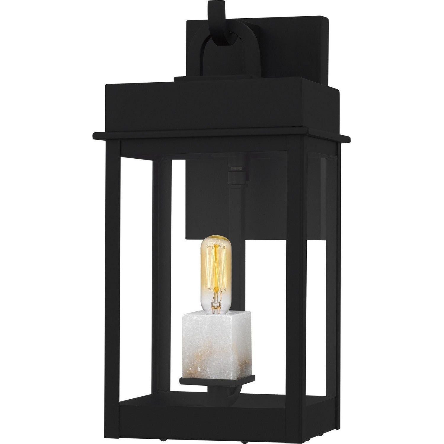 Quoizel - Carmen Outdoor Wall Lantern - CAM8407MBK - Canada Light Shop