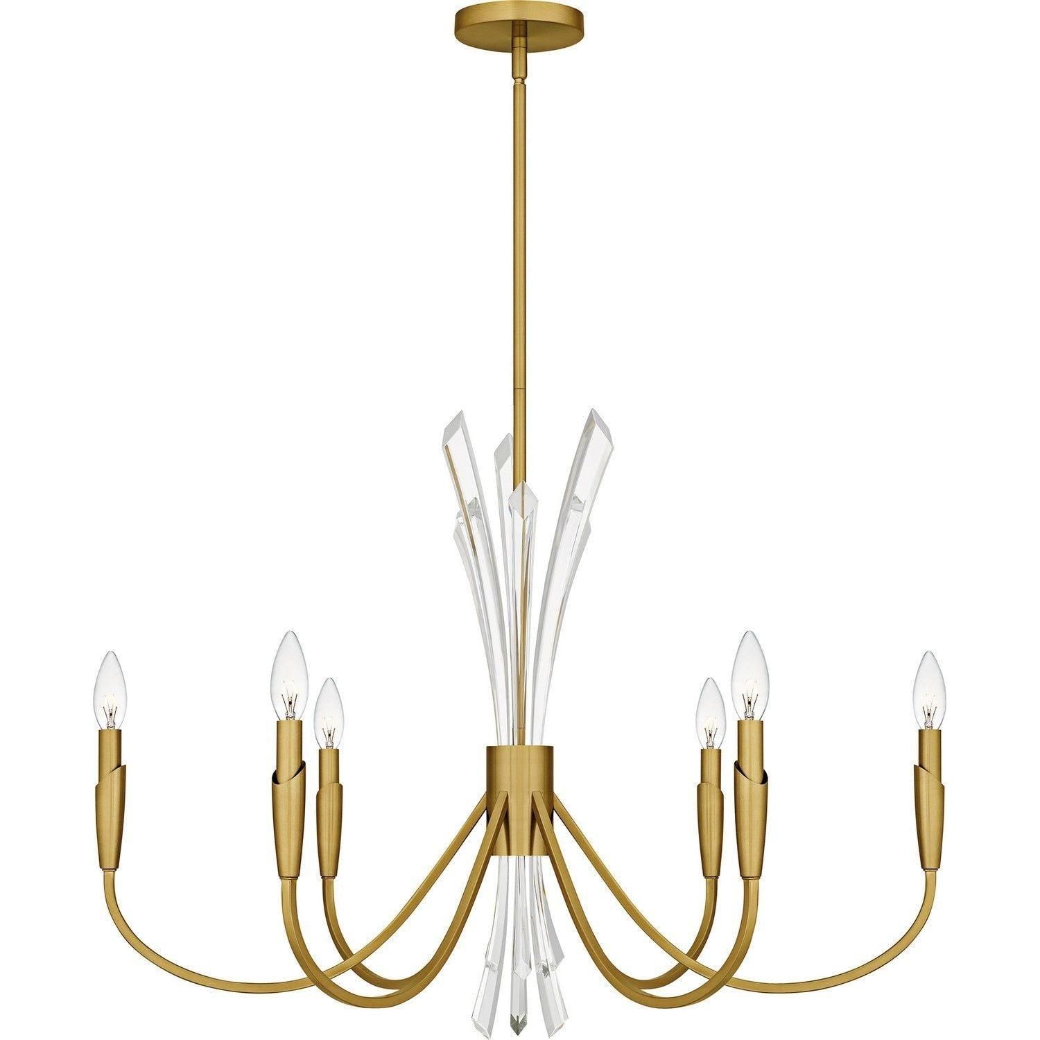 Quoizel - Cecily Chandelier - CCY5032BRG - Canada Light Shop