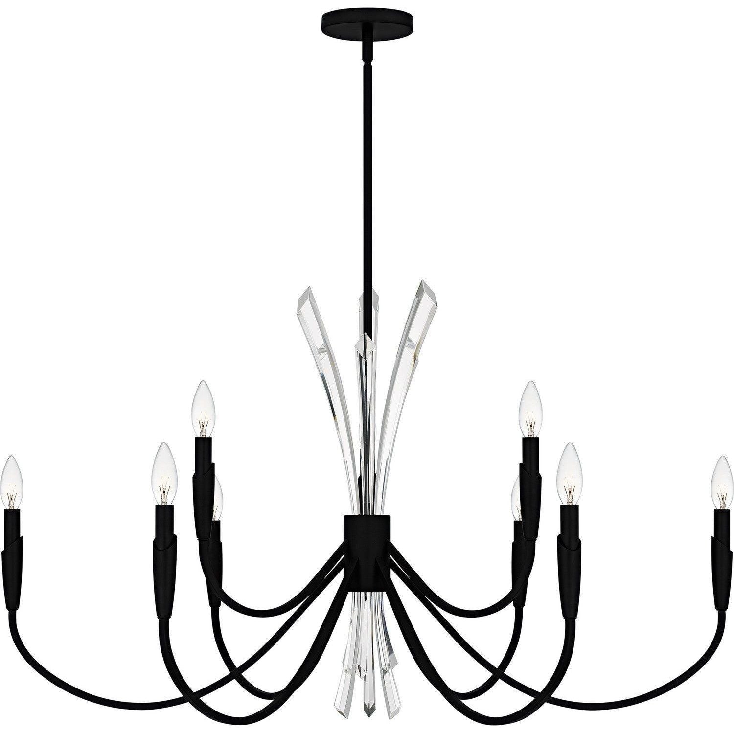 Quoizel - Cecily Chandelier - CCY5040MBK - Canada Light Shop