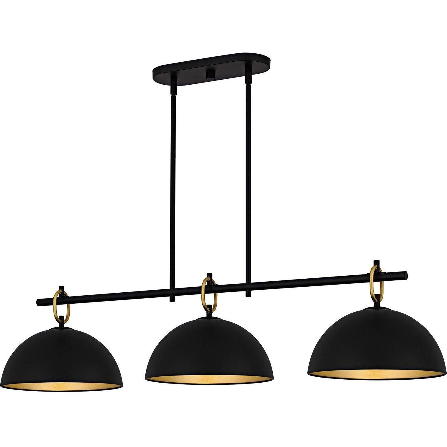 Quoizel - Cleo Linear Chandelier - CEO344MBK - Canada Light Shop
