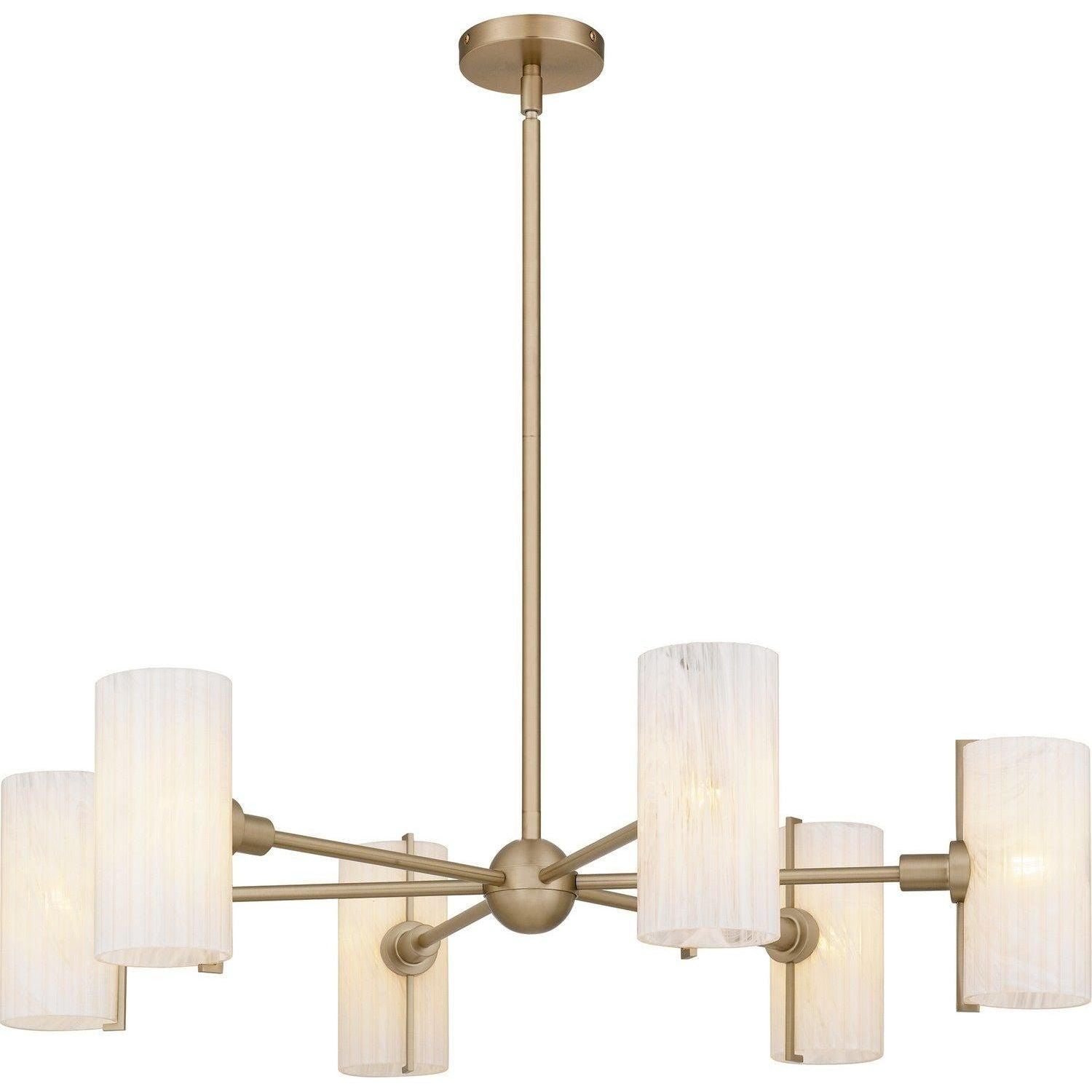 Quoizel - Curran Chandelier - CRR5036BGD - Canada Light Shop