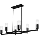 Quoizel - Cruz Linear Chandelier - CRZ648MBK - Canada Light Shop