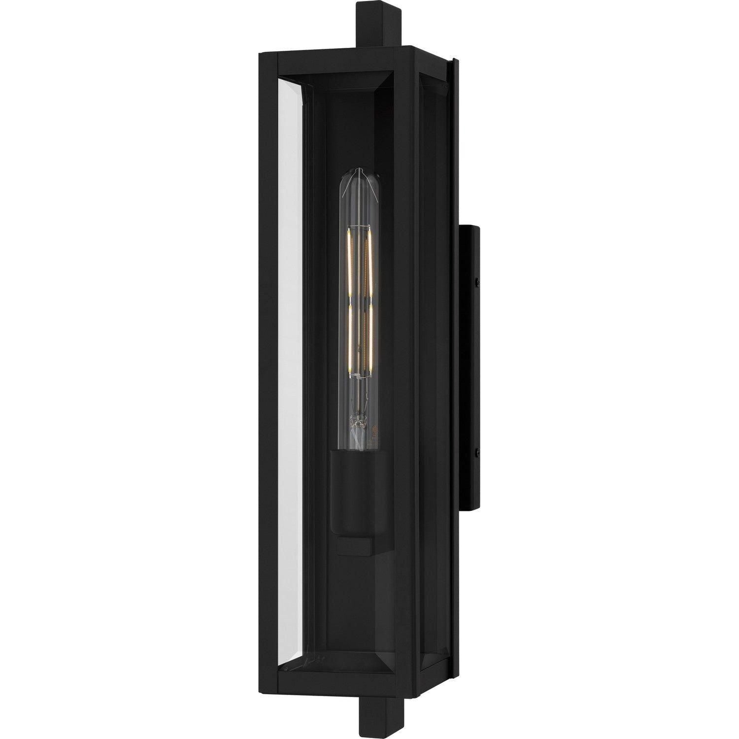 Quoizel - Dale Outdoor Wall Lantern - DLE8405MBK - Canada Light Shop