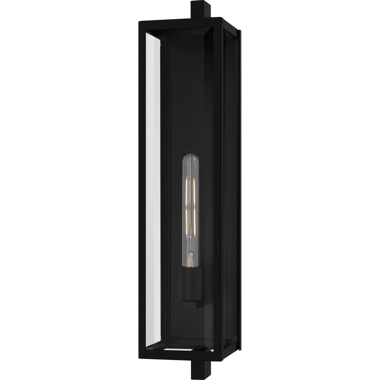 Quoizel - Dale Outdoor Wall Lantern - DLE8406MBK - Canada Light Shop