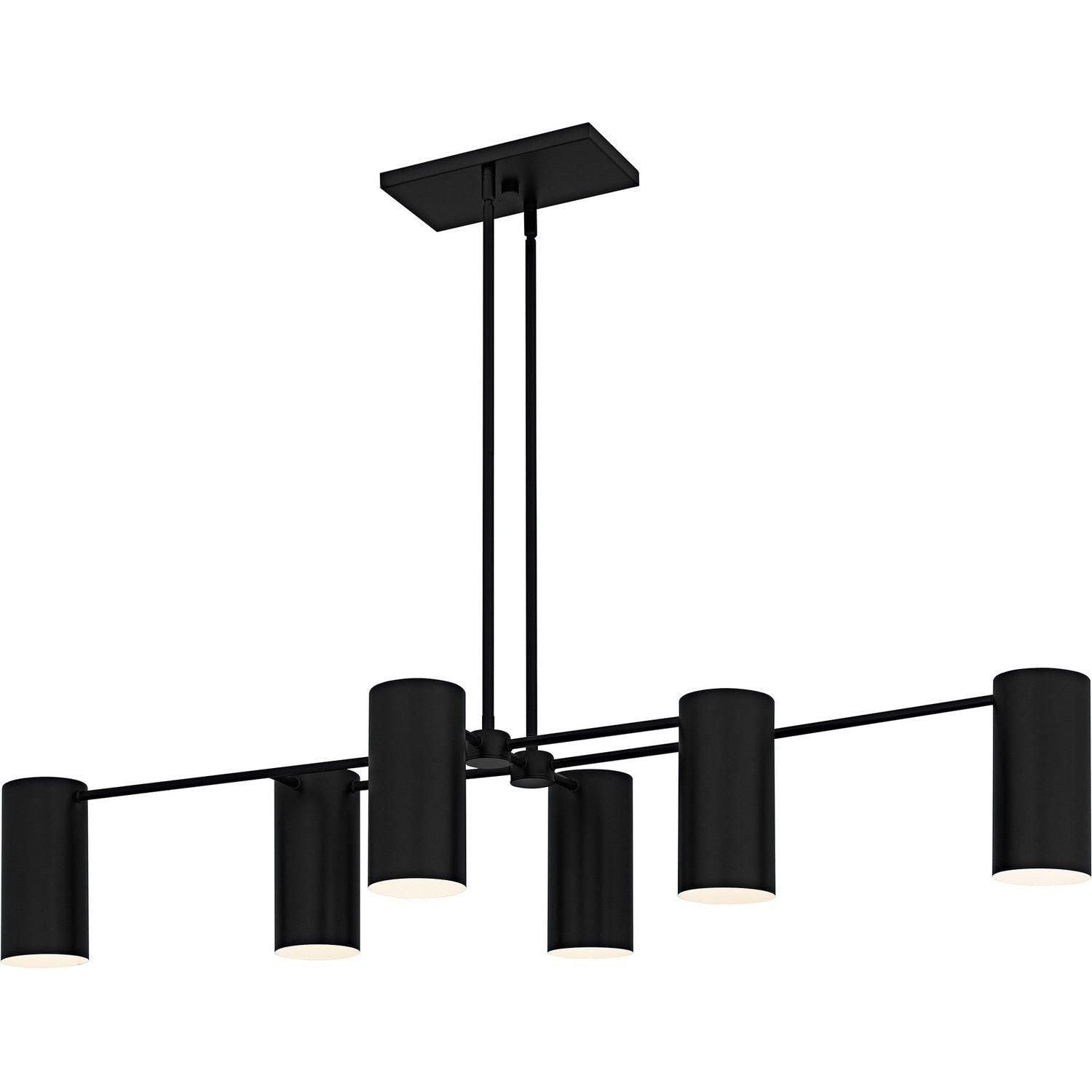 Quoizel - Foreland Linear Chandelier - FLD650MBK - Canada Light Shop