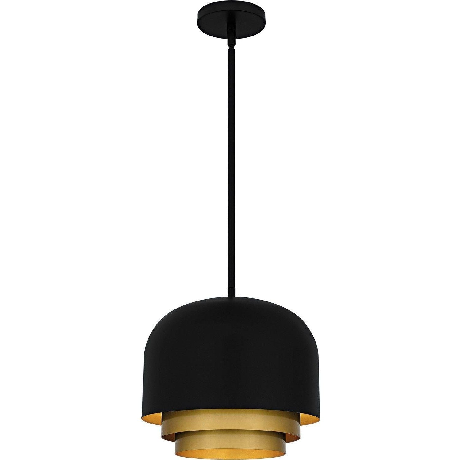 Quoizel - Frankie Pendant - FRK1812MBK - Canada Light Shop