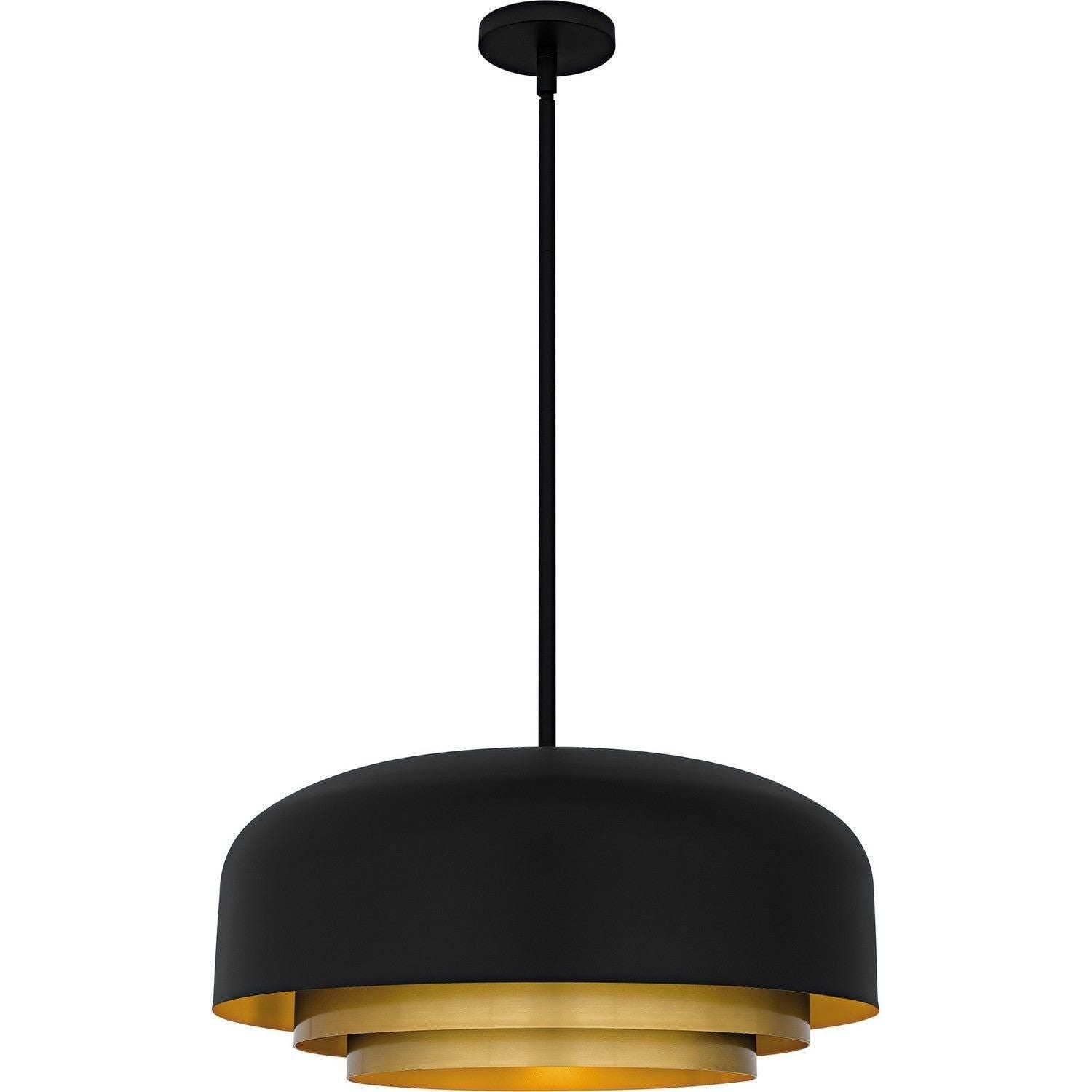 Quoizel - Frankie Pendant - FRK2822MBK - Canada Light Shop