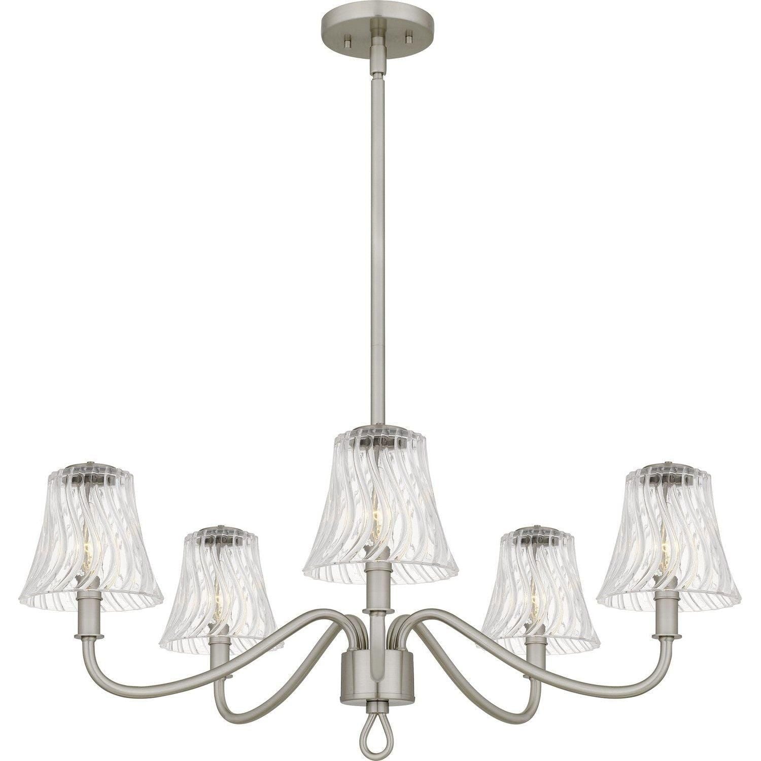 Quoizel - McKinney Chandelier - MCK5030BN - Canada Light Shop